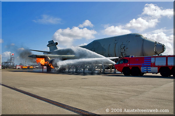 Vliegtuigbrand Amstelveen