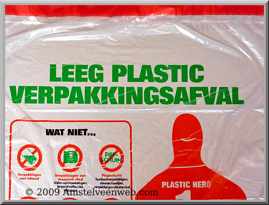 Plasticafvalzak Amstelveen