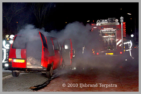 Autobrand hoeksewaard Amstelveen