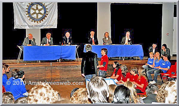 Rotary leerlingendebat Amstelveen