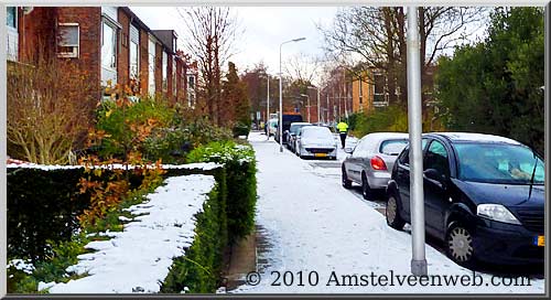 sneeuw Amstelveen